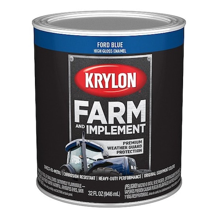 Krylon Acrylic Coating, High Gloss, Ford Blue K02027008