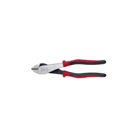 Klein Tools 8 1/8 in High Leverage Diagonal Cutting Plier Standard Cut Oval Nose Uninsulated J228-8