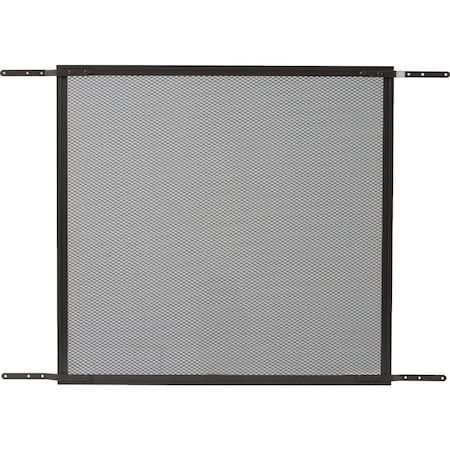Prime-Line Make-2-Fit 34.5'' x 24'' Mill Brown Door Grille for 36'' Door PL 15934