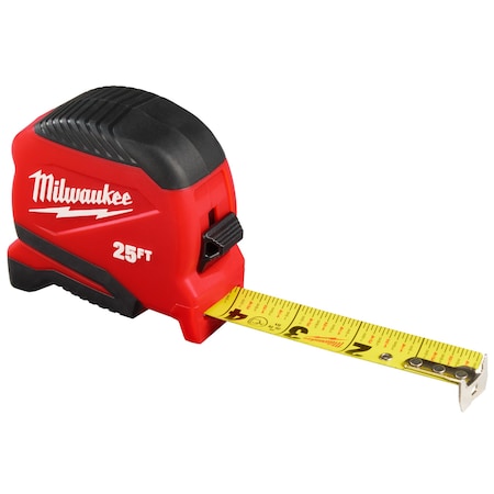 Milwaukee Tool 25ft Compact Tape Measure 48-22-1725