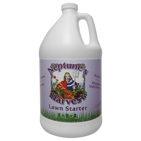 Neptunes Harvest 142 oz Lawn Starter Fertilizer, 4PK LS 191