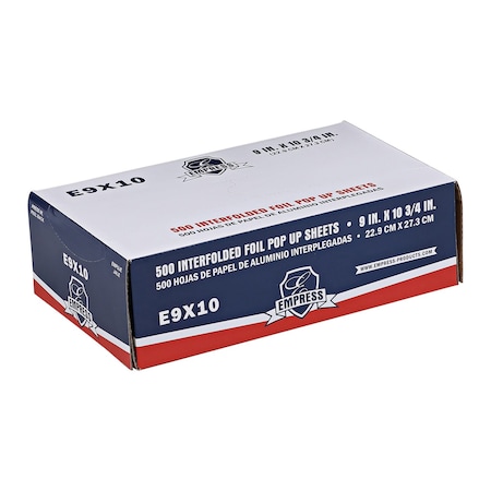 Empress Foil Pop Up Sheets 9 in X 10.75 in, 3000PK E9X10