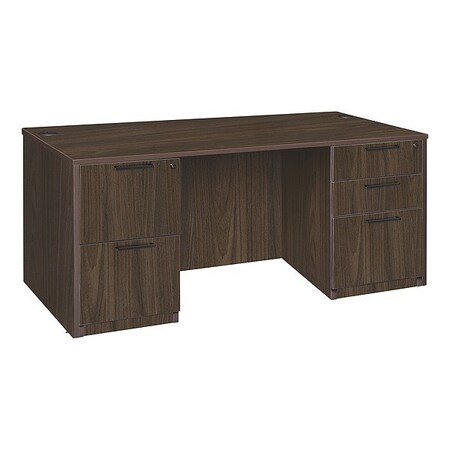 Regency Pedestal Desk LDPF6630NW