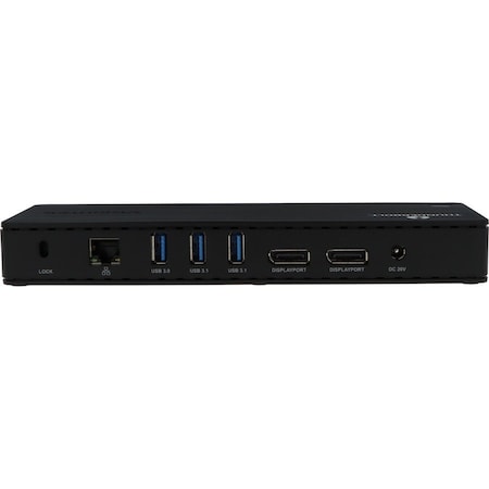 Visiontek VT4800 TB3 / USB-C DOCKING STATION, DUAL DISPLAY 60W POWER DELIVERY 901292