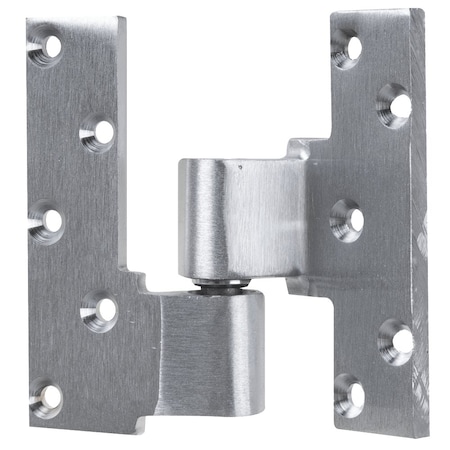Dormakaba 3/4in Full Mortise Offset Brass Left Hand Intermediate Pivot For Lead-Lined Doors 1-3/4in Thick, Sa 75240 LH 626