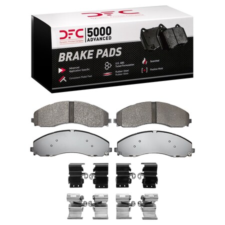 Dfc 5000 Advanced Disc Brake Pad Set, 1551-2018-01