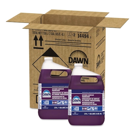 Dawn Professional Professional Multi-Surface Heavy Duty Degreaser, Closed Loop, 1 gal Pour Bottle, 2PK 83534253