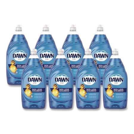 Dawn Ultra Liquid Dish Detergent, Dawn Original, 38 oz Bottle, , 8PK 01301