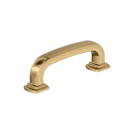 Amerock Surpass 3 inch 76mm Center-to-Center Champagne Bronze Cabinet Pull BP36897CZ