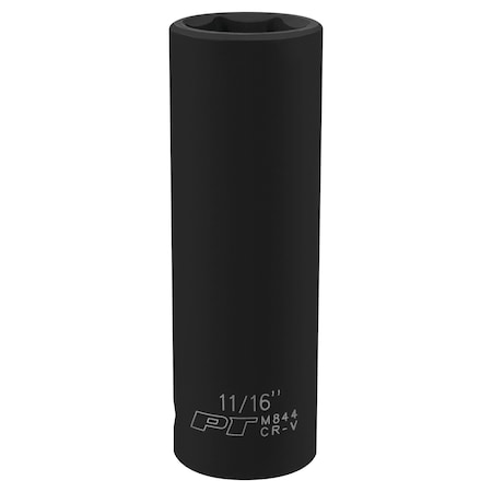 Performance Tool 1/2 In Dr. Deep Impact Socket 11/16 In Socket Dp Imp 1, M844 M844