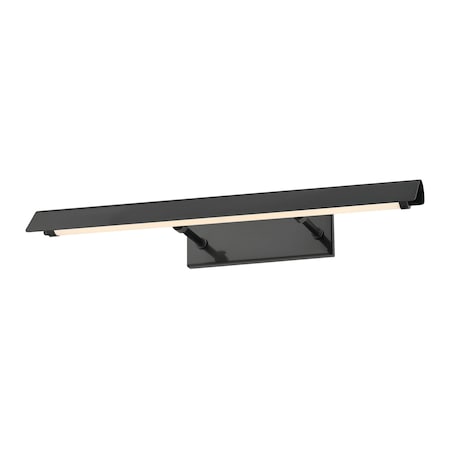 Mitzi Regan 16in wide 1 Light Integrated LED Picture Light in Aged Brass H1068101-AGB