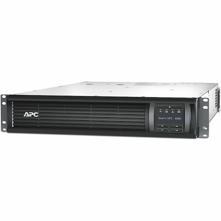 Apc UPS System, 3000VA, Line Interactive, Out: 208V AC In: 208V AC SMT3000RMT2U