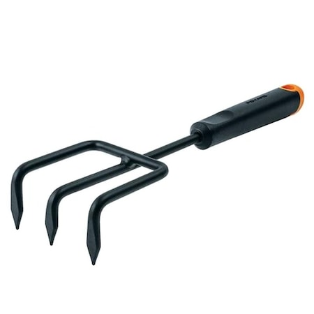 Fiskars 373640-1001 Cultivator, 2 in W, 2.88 in L, 3-Tine 1069049/373640-10