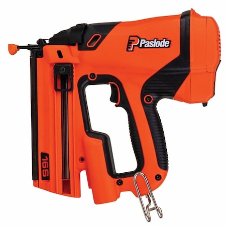 Paslode Cordless Nailer, Battery Included, 7 V, 100 Magazine, 0 deg Collation, Glue Collation, 16 ga Nail 916500