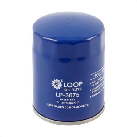 Loop Engine Oil Filter For Chevrolet Silverado 1500 GMC Cadillac Sierra Tahoe DeVille 2500 HD LOP-LP3675