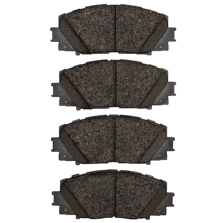 Dynamic Friction Co DFC 5000 Advanced Brake Pads - Ceramic 1551-1184-10