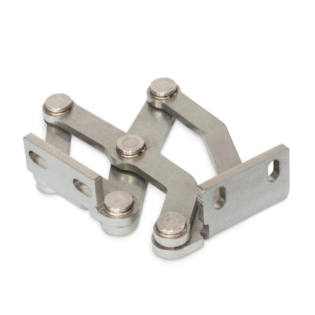 J.W. Winco GN7237-NI-40-R-MT MULTIPLE-JOINT HINGE 7237-NI-40-R-MT