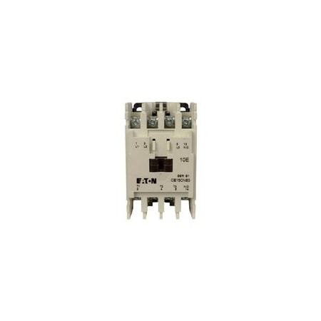 Eaton 7-Pole 10A Lighting Contactor, 24V Coil, Open CE15AN2TB