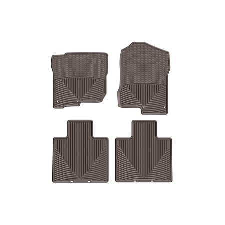 Weathertech Cocoa, Front and Rear All Weather Floor Mats W455CO-W456CO