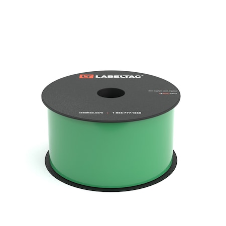 Labeltac LabelTac 4 and Pro Model High Performance 10-Year Vinyl Supply 2.5in x 150ft, Green LT2505HP