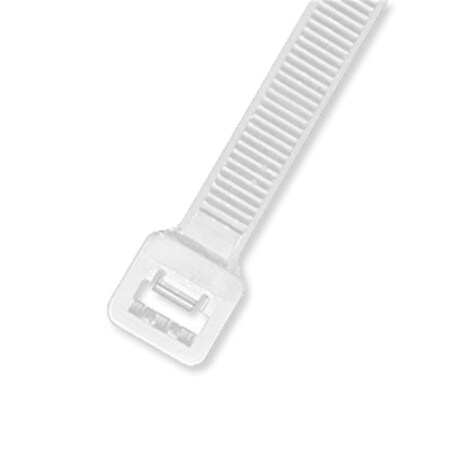 Fast Fans Cable Tie, 14 in L, Natural, 120 lb Strength, 50 PK FA952237