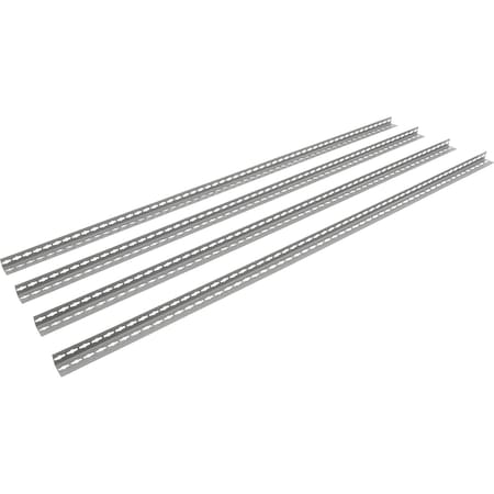 Global Industrial 4' High Gray Angle Post Set of 4 790CP99