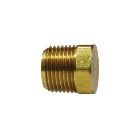 Midland Industries PLUG HEX CORED 3/8IN NPTF BRS 28203