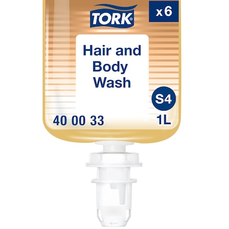 Tork Body Wash/Shampoo/Conditioner Combo, PK6 400033