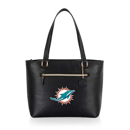 Picnic Time Family Of Brands NFL Miami Dolphins - Uptown Cooler Tote Bag 743-01-179-174-2
