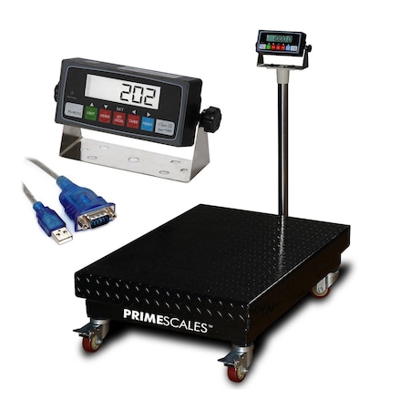 Prime Systems NTEP 16x20Bench Scale w indicator 250x0.05lb Stainless steel NT1620SS-250