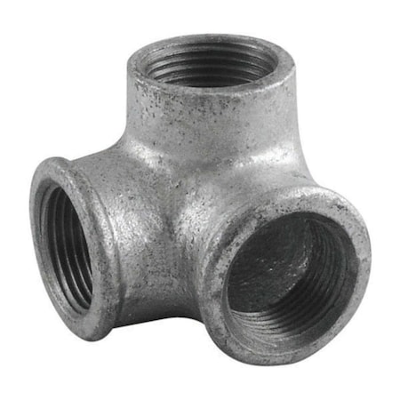 Stz 0.5 in. Galvanized Side Outlet Elbow 311 SOE-12