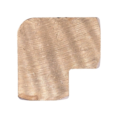 Auveco 90 Degree Brass Pipe Elbow 1/4in, 5PK 351