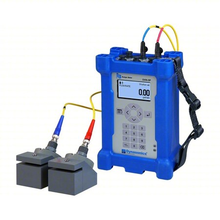 Dynasonics DXN Portable Transit Time Flow Meter D5-C-T2-AD-S-A-K-E-D