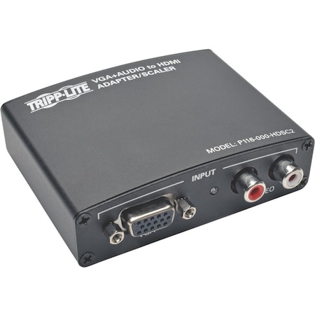 Tripp Lite by Eaton VGA to HDMI Component Adapter Converter with RCA Stereo Audio VGA to HDMI 1080p P116-000-HDSC2