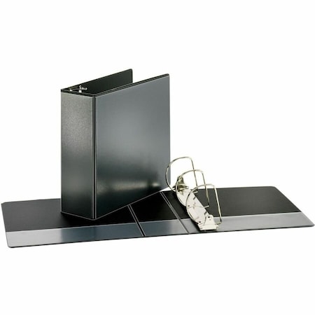Cardinal Brands Cardinal, PERFORMER CLEARVUE SLANT-D RING BINDER, 3 RINGS, 4in CAPACITY, 11 X 8.5, BLACK 17811