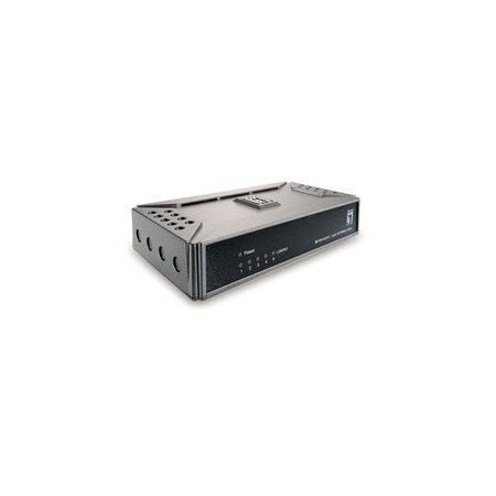 Cable Wholesale 5 Port 10/100 Fast Ethernet Switch, Black, Auto-negotiation 71X5-01305