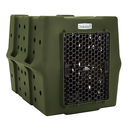 Dakota 283 CRaTE - Canine Rough and Tough Economy Kennel - Large - Olive D2-CRATE-LG-OLI