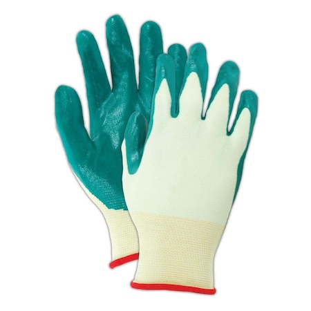 Showa Showa Best Glove Nitri-Flex Lite 4500 Nitrile Palm Coated Gloves, 10, 12PK 4500-10