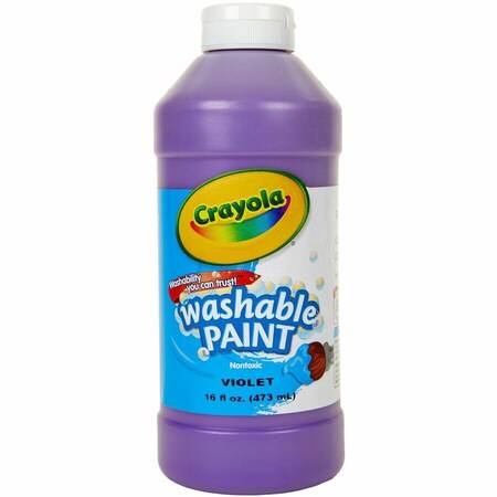 Crayola Paint, 16 oz, Washable, Violet 542016040