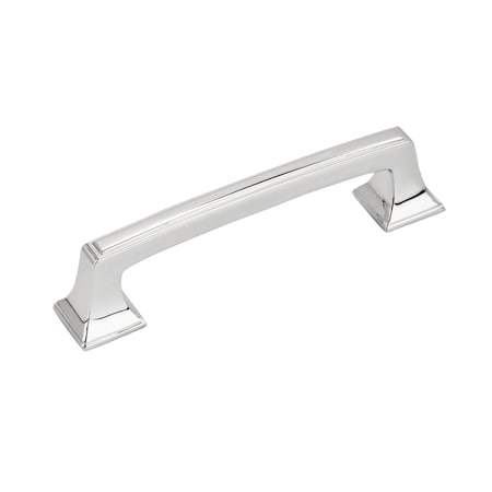Amerock Mulholland 3-3/4 in 96 mm Center-to-Center Polished Chrome Cabinet Pull BP5303126