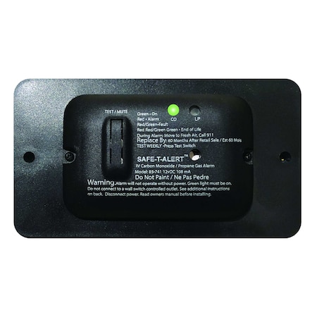 Mti Industry Carbon Monoxide/ Propane Leak Detector 85-741-BL-TR