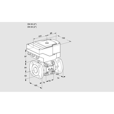 Honeywell Kromschroder IFC350/50F05-25MMPP/20-15W3TR10-I KS88302790