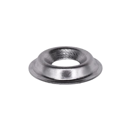 Auveco #6 Flanged Countersunk Washer Stainless Steel, 100PK 3470