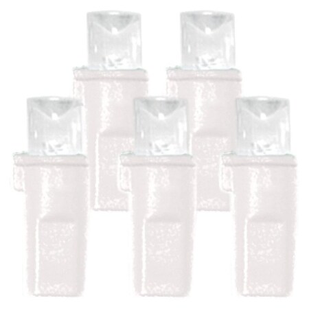 Hometown Holidays Icicle Light Set, 96 W, 100Lamp, LED Lamp, Pure White Light, 912 ft L 2368-22/U15E148A