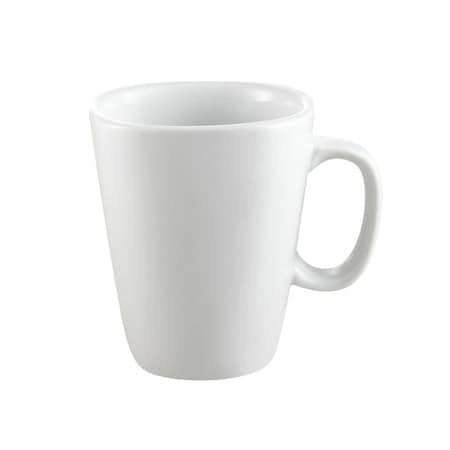 Cac Foodservice CAC China Kingsquare Square Mug 10oz 3 1/4 in Box of 36, 36PK KSE-M10