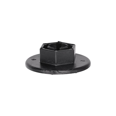 Auveco GM Retainer Nut Black Nylon, 25PK 21302