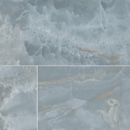Msi Aqualis 24" X 48" Polished Porcelain Floor And Wall Tile, PK2 ZOR-PT-0789