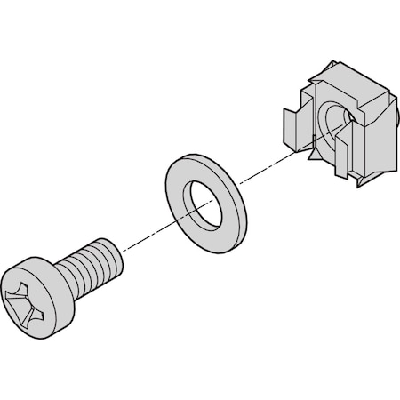 Nvent Schroff -Enclosure Mounting Hardware 21100-435
