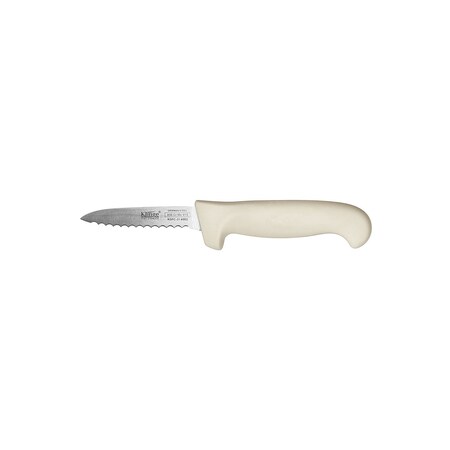 Cac Foodservice CAC Stainless Klinge Stamped Paring Knife Serrated 3-1/4 in KSPC-31