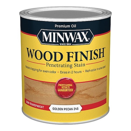 Minwax Wood Stain, 1 qt, Golden Pecan 70041444